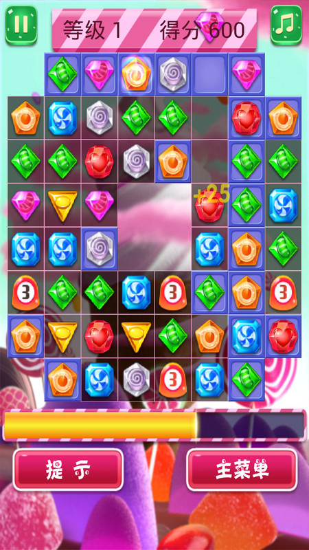 钻石消消乐_休闲创意手游|大力玩专注手游排行