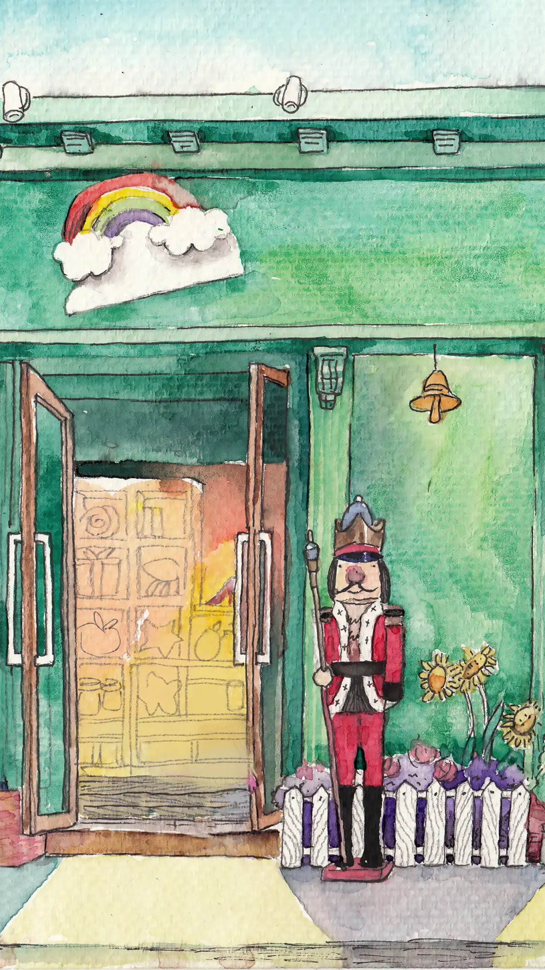 治愈插画-拍信图库 - Screenshot 1