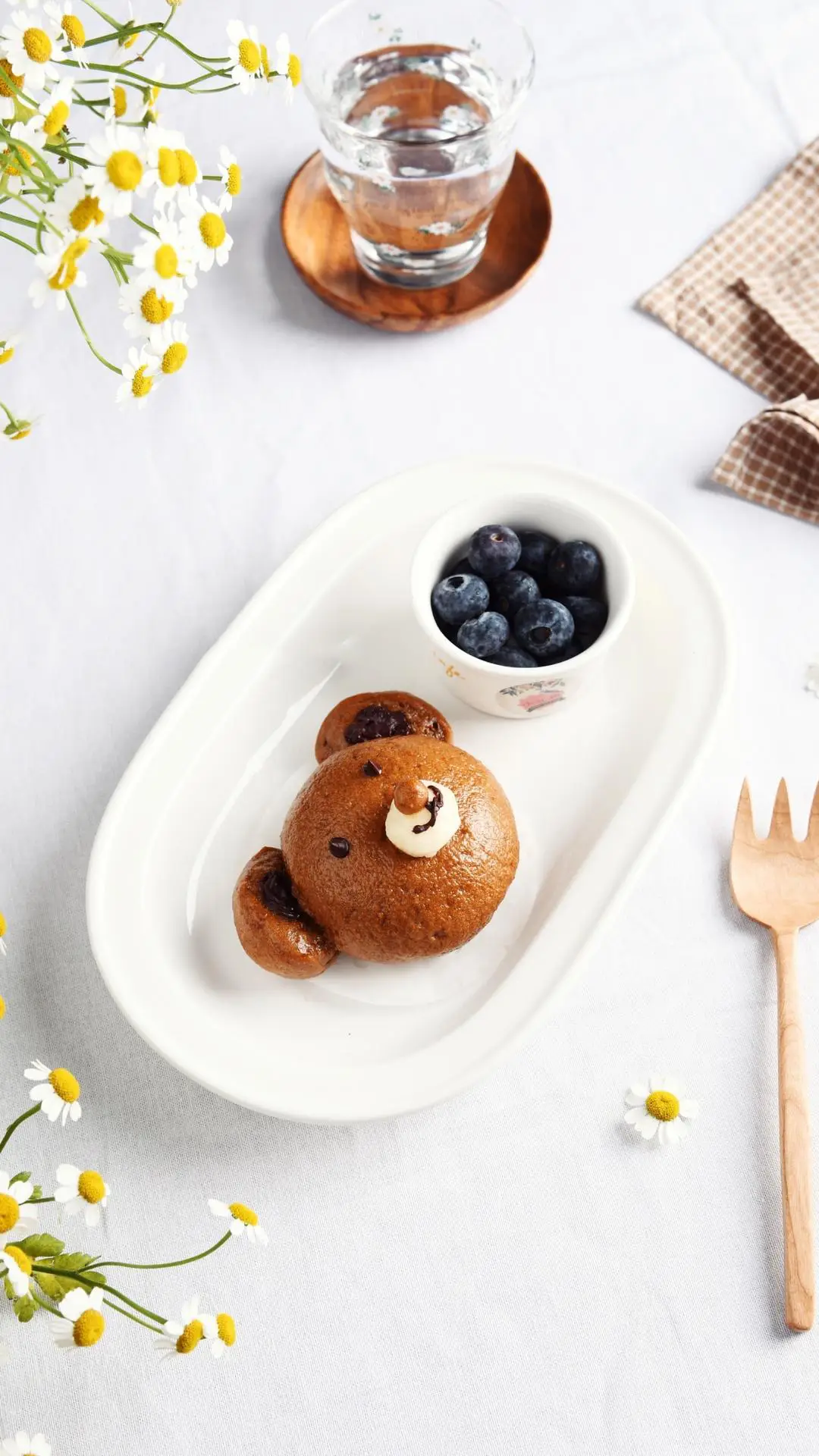 逗趣的卡通馒头