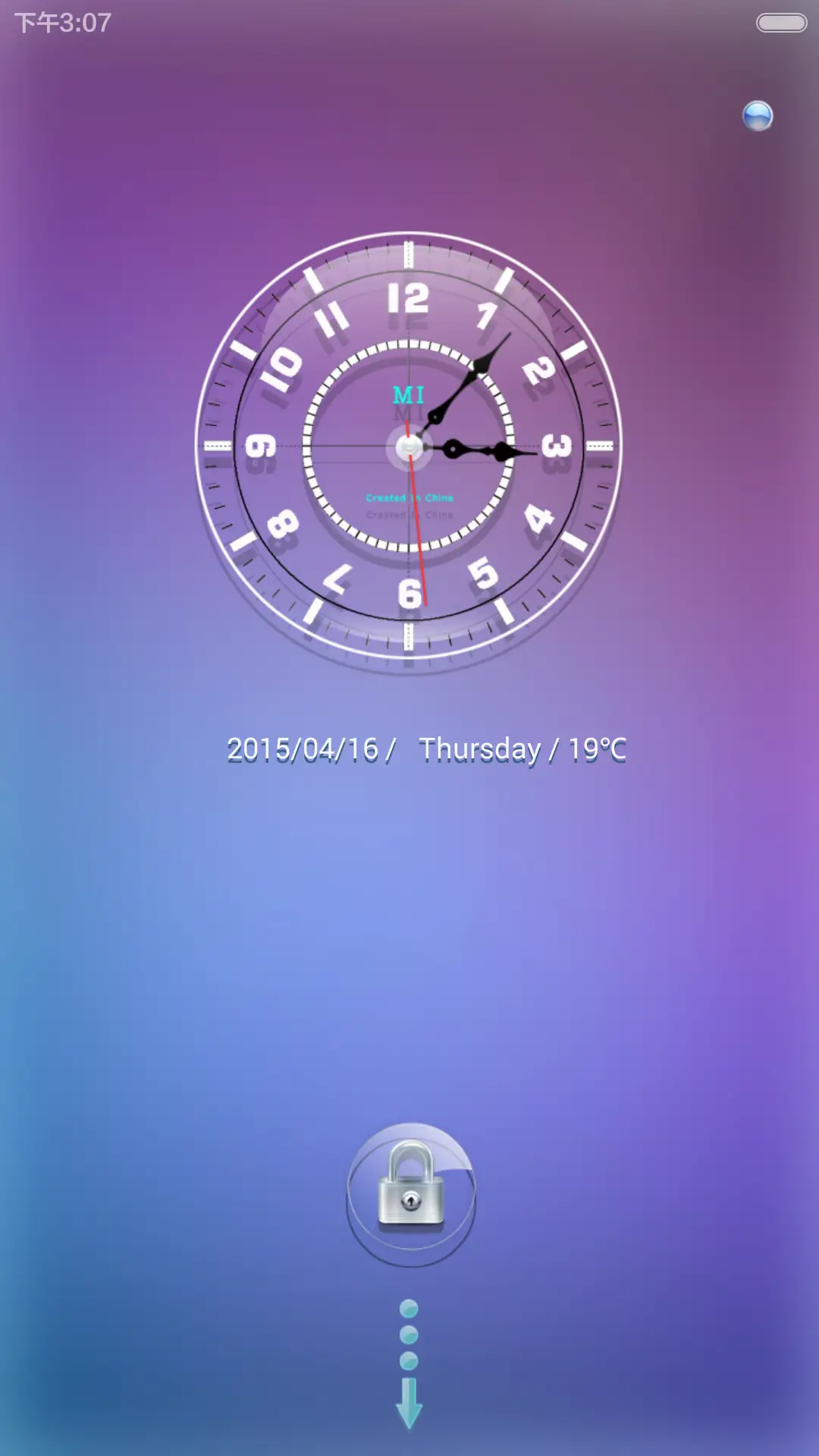 The day for glass（精致锁屏+玻璃特效+炫酷图标）