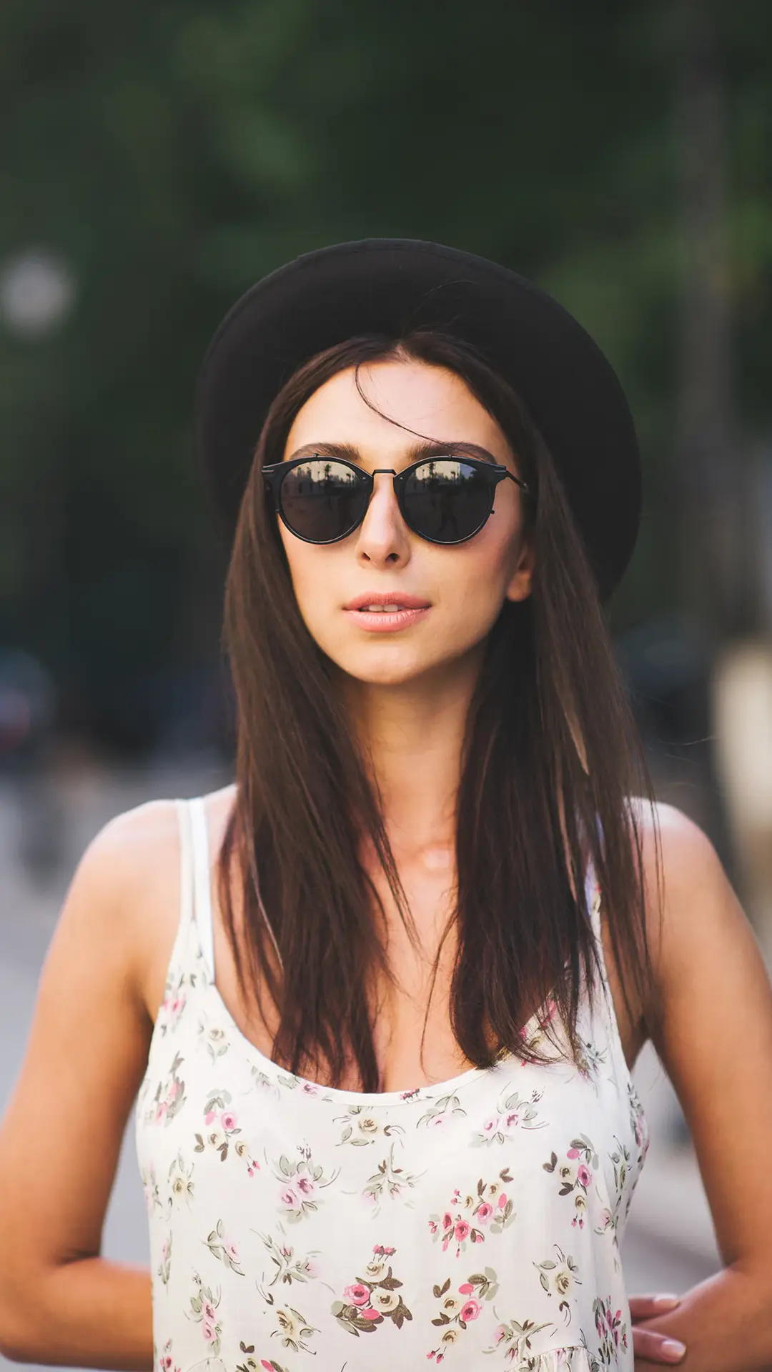 美女,野餐,户外,草地