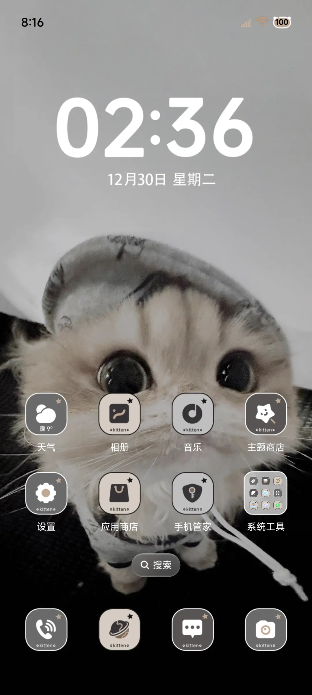 ins风小猫来贴贴 - Screenshot 2