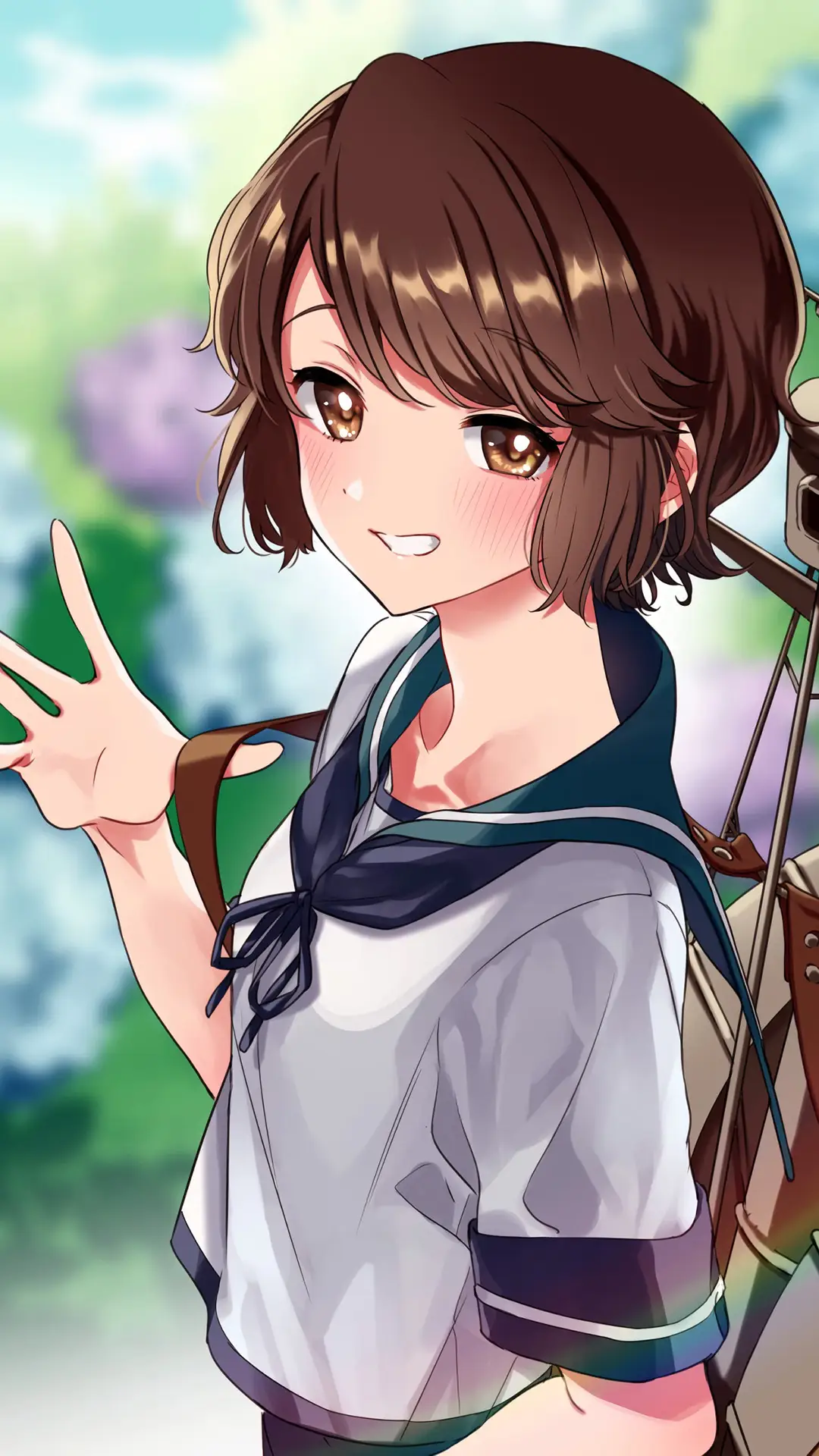 羞涩的阳光少女