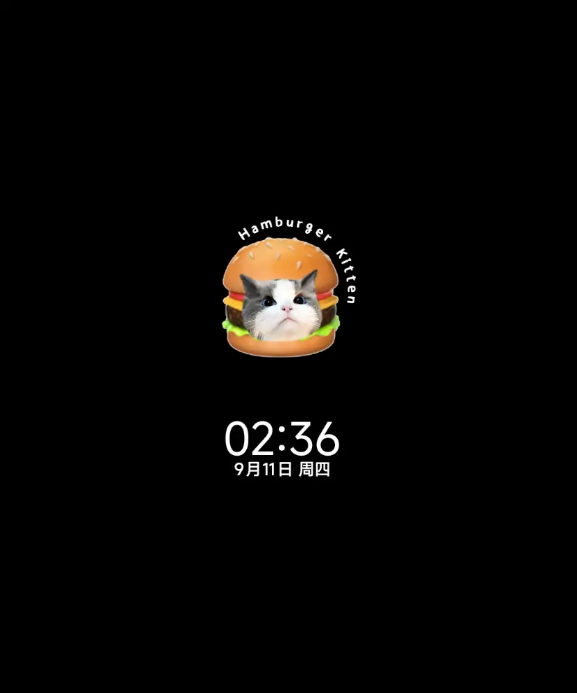 ins美食小猫署名 THEME for Xiaomi MIUI HyperOS