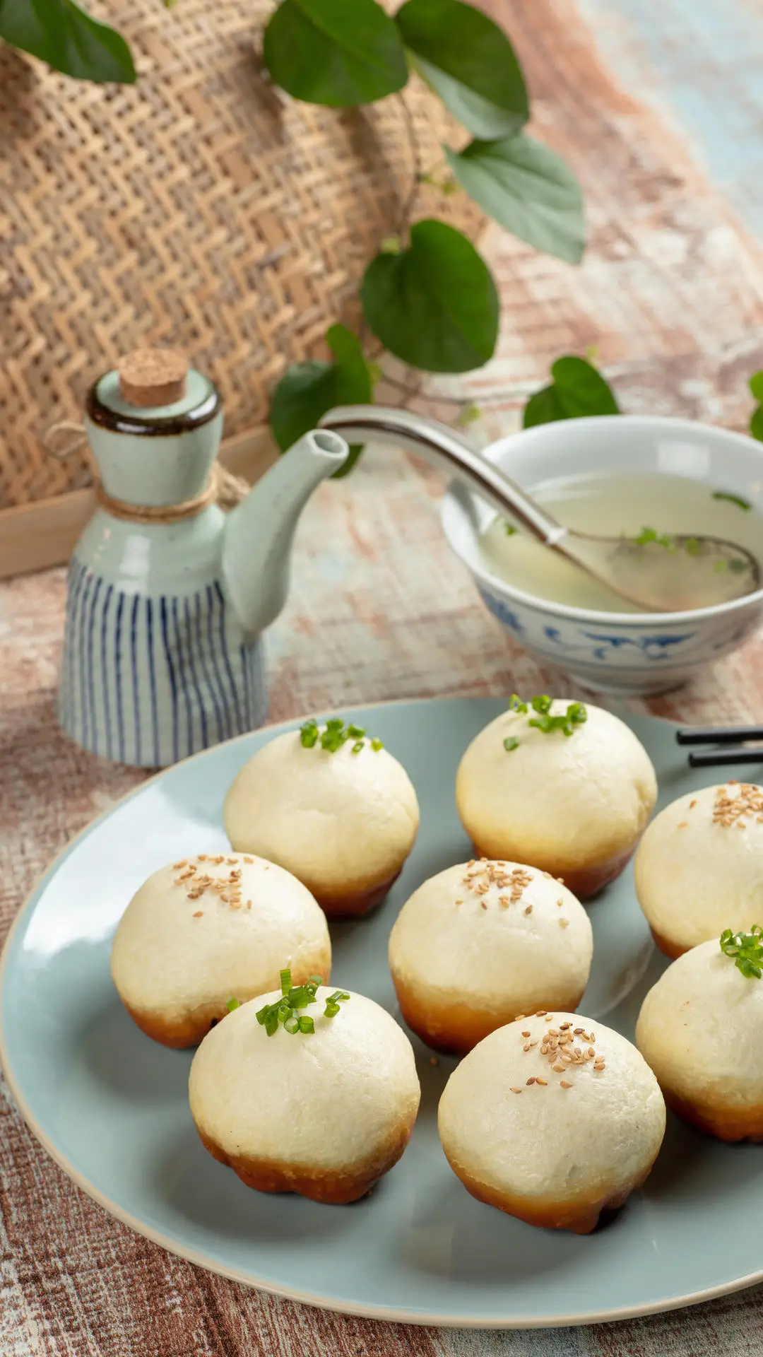 你爱吃水煎包吗？