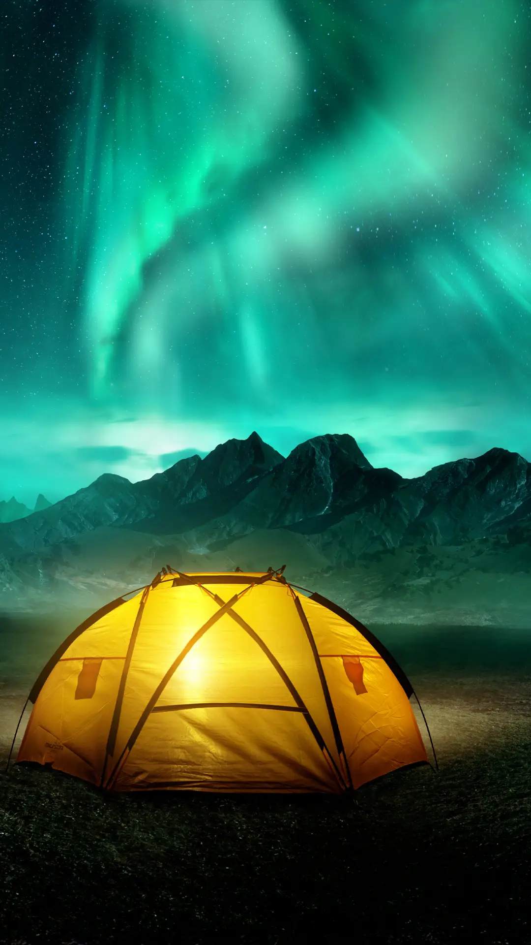 绚烂极光-拍信图库