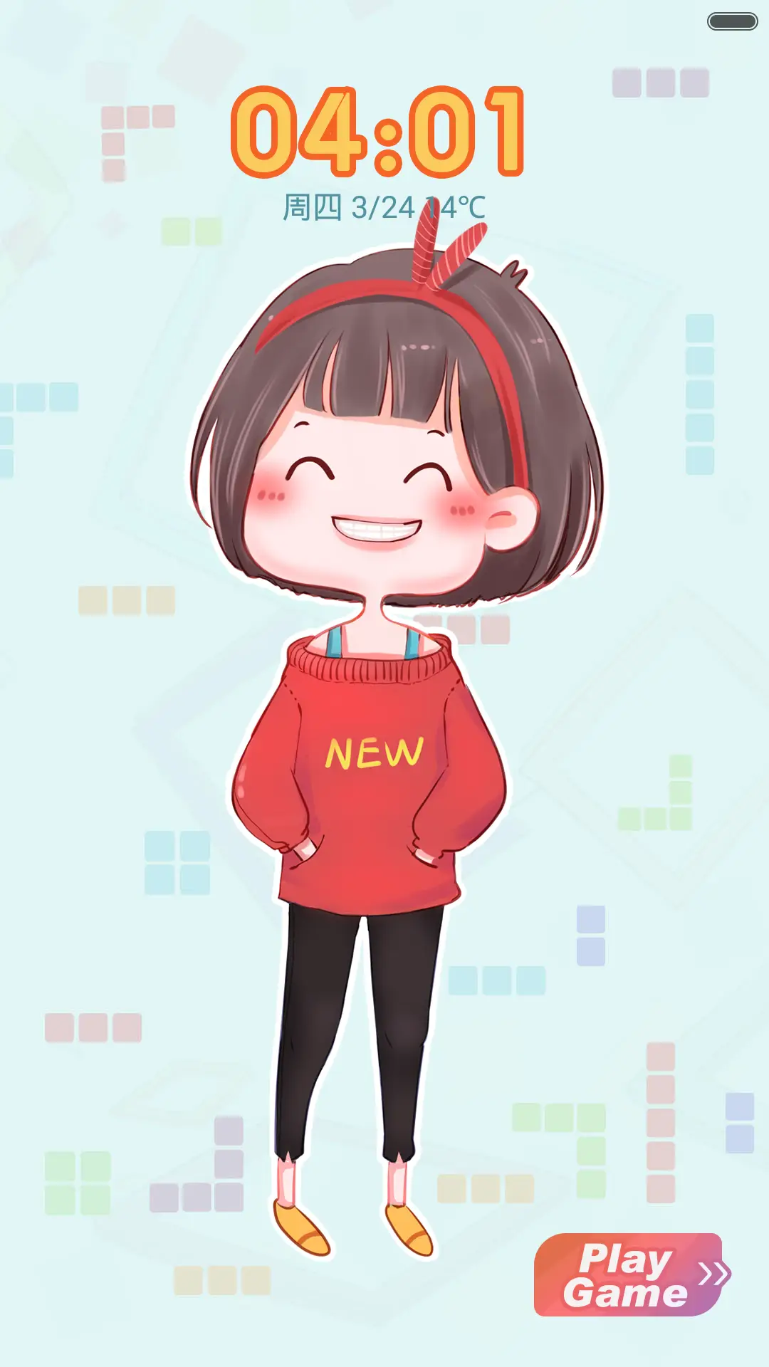 方块爱消除~游戏多锁屏