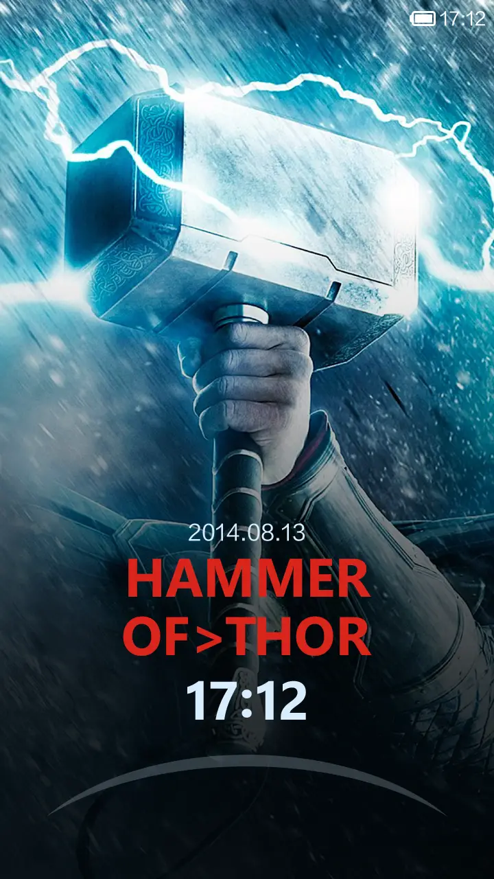 天雷之锤-[动态锁屏] - Screenshot 1